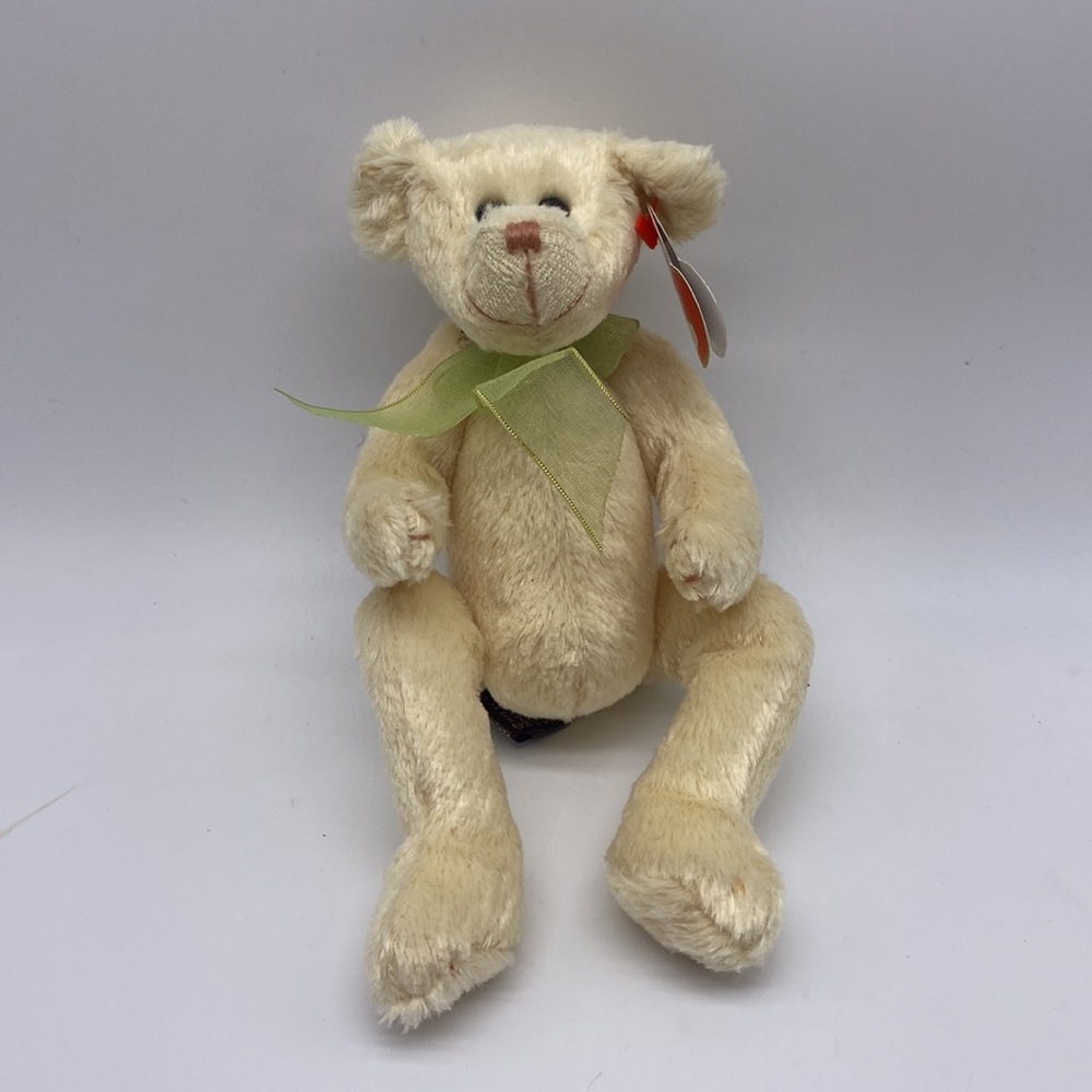 Ty Harper Bear Attic Treasures 1993 Cream of‎ the Crop Plush Retired
